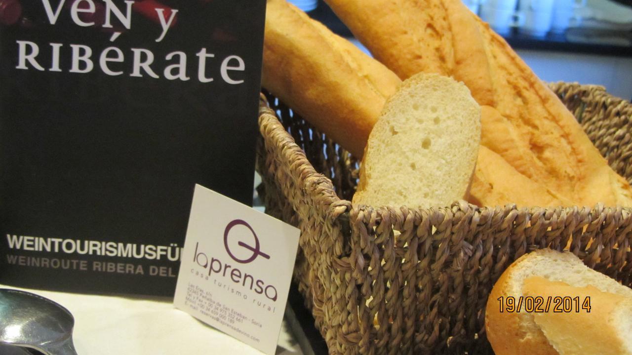 Casa Rural La Prensa De Vino Hotell San Esteban De Gormaz Exteriör bild