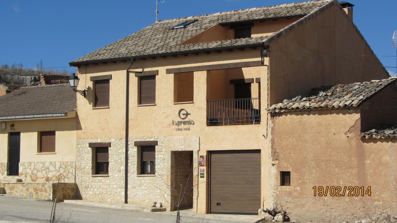 Casa Rural La Prensa De Vino Hotell San Esteban De Gormaz Exteriör bild